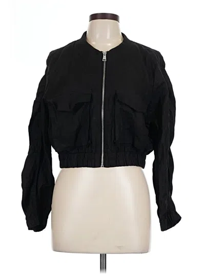 Pre-owned Love Tree Cardigan Sweater In Black