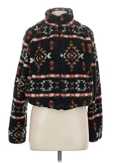 Pre-owned Love Tree Cardigan Sweater In Black