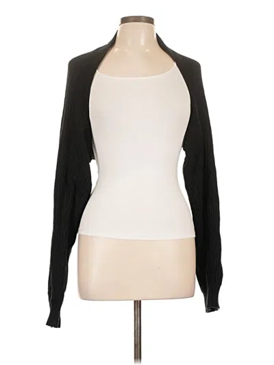 Pre-owned Love Tree Cardigan Sweater In Black