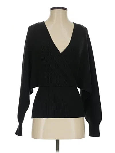 Pre-owned Love Tree Cardigan Sweater In Black