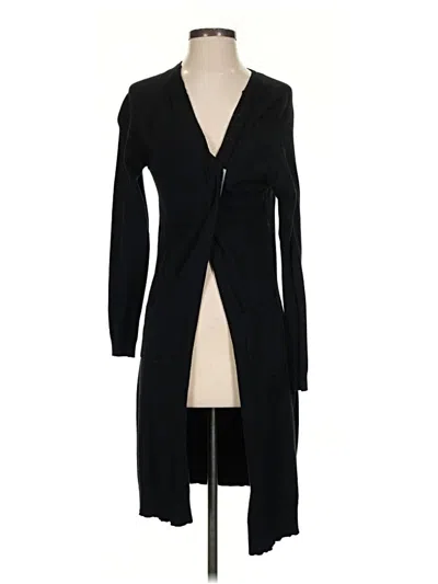Pre-owned Love Tree Cardigan Sweater In Black