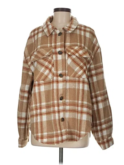 Pre-owned Love Tree Cardigan Sweater In Brown