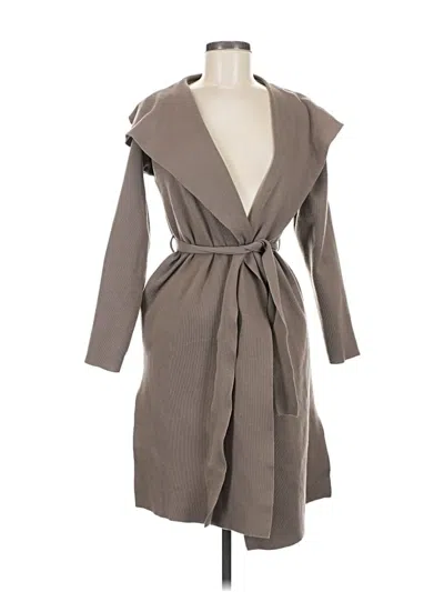 Pre-owned Love Tree Cardigan Sweater In Gray