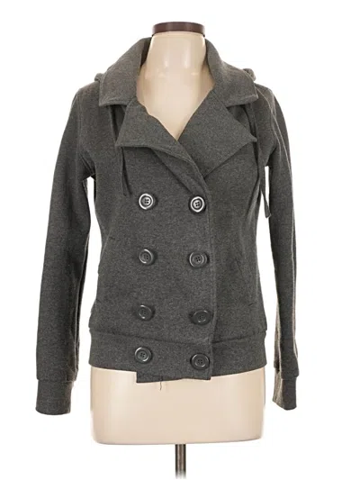 Pre-owned Love Tree Cardigan Sweater In Gray