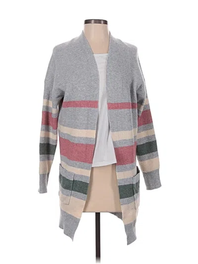 Pre-owned Love Tree Cardigan Sweater In Gray