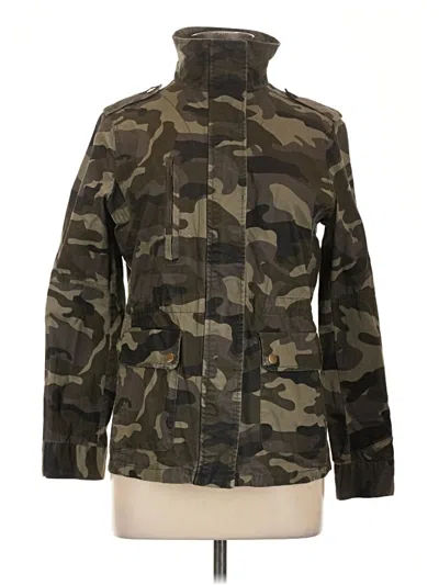 Pre-owned Love Tree Cardigan Sweater In Green