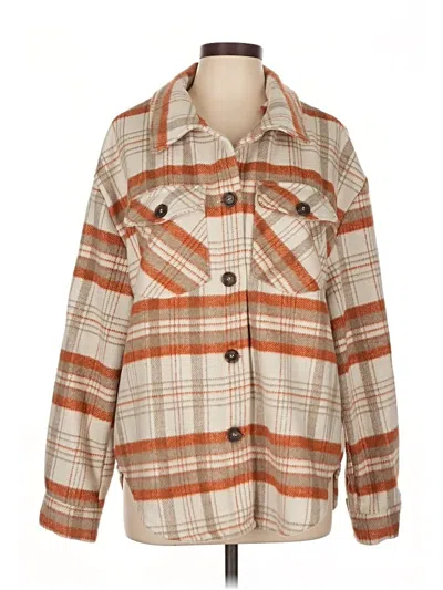 Pre-owned Love Tree Cardigan Sweater In Orange