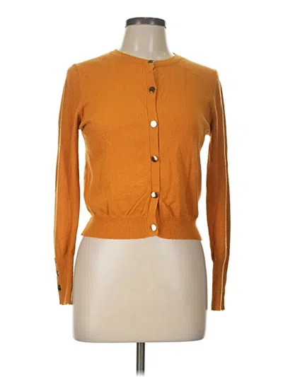 Pre-owned Love Tree Cardigan Sweater In Orange