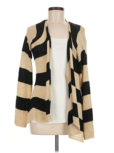 Pre-owned Love Tree Cardigan Sweater In Tan