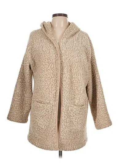 Pre-owned Love Tree Cardigan Sweater In Tan