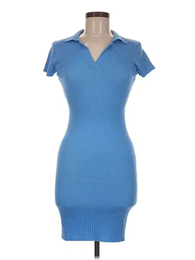 Pre-owned Love Tree Casual Dress In Blue