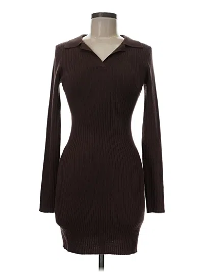 Pre-owned Love Tree Casual Dress In Brown