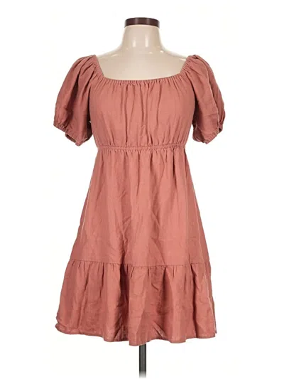 Pre-owned Love Tree Casual Dress In Brown