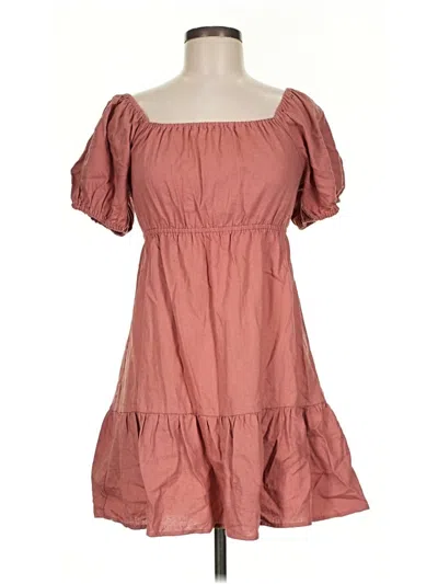 Pre-owned Love Tree Casual Dress In Brown