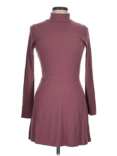 Pre-owned Love Tree Casual Dress In Burgundy