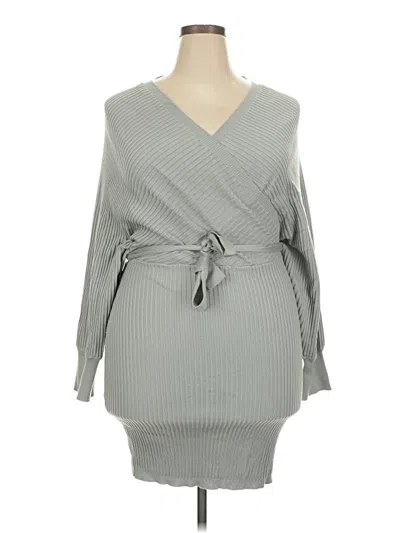 Pre-owned Love Tree Casual Dress In Gray