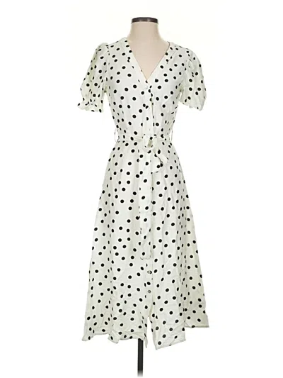 Pre-owned Love Tree Casual Dress In Ivory