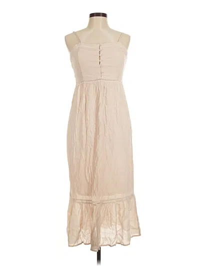 Pre-owned Love Tree Casual Dress In Tan