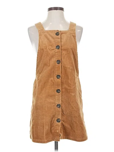 Pre-owned Love Tree Casual Dress In Tan