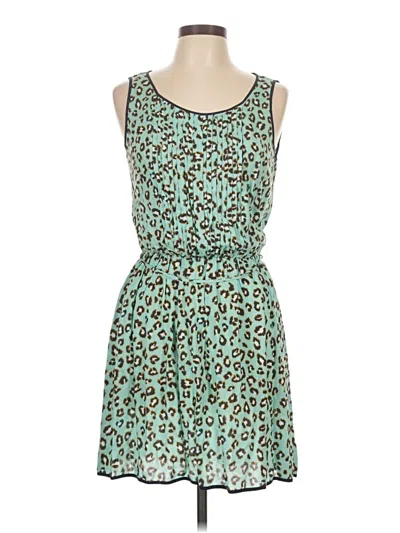 Pre-owned Love Tree Casual Dress In Teal