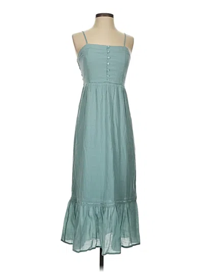 Pre-owned Love Tree Casual Dress In Teal