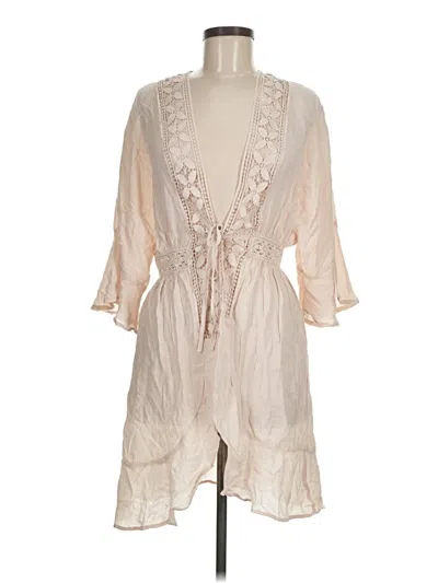 Pre-owned Love Tree Casual Dress In White