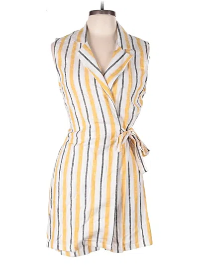 Pre-owned Love Tree Casual Dress In White