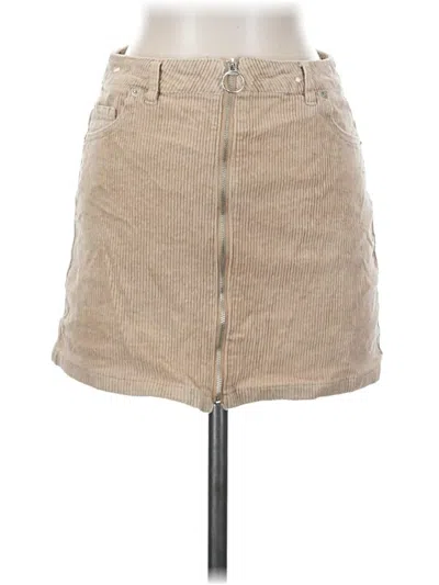 Pre-owned Love Tree Casual Skirt In Tan