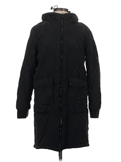 Pre-owned Love Tree Coat In Black