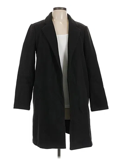 Pre-owned Love Tree Coat In Black