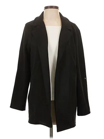 Pre-owned Love Tree Coat In Black