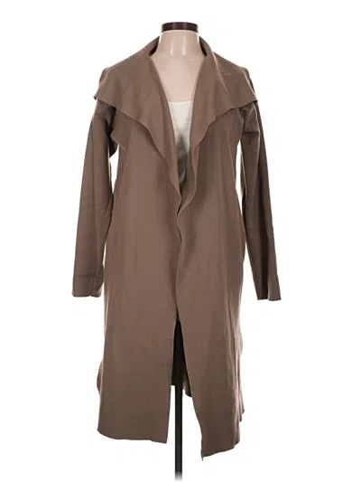 Pre-owned Love Tree Coat In Brown