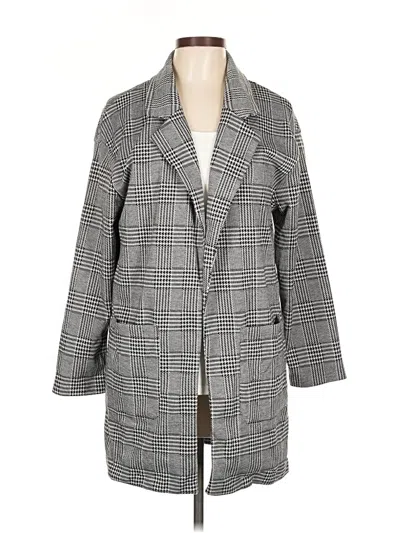 Pre-owned Love Tree Coat In Gray