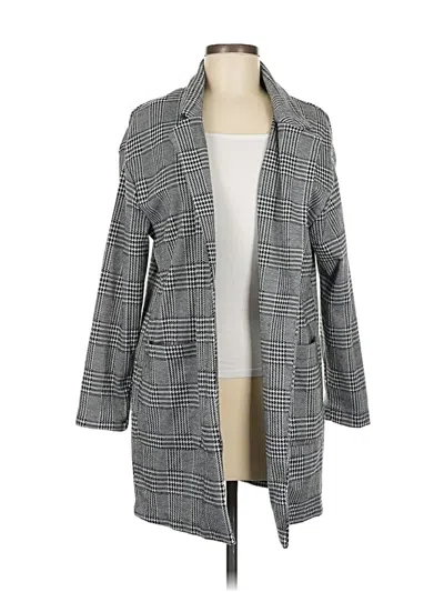 Pre-owned Love Tree Coat In Gray