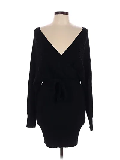 Pre-owned Love Tree Cocktail Dress In Black