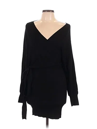 Pre-owned Love Tree Cocktail Dress In Black