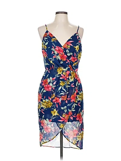 Pre-owned Love Tree Cocktail Dress In Blue