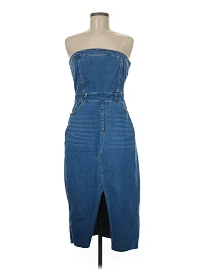 Pre-owned Love Tree Cocktail Dress In Blue