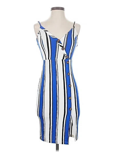 Pre-owned Love Tree Cocktail Dress In Blue
