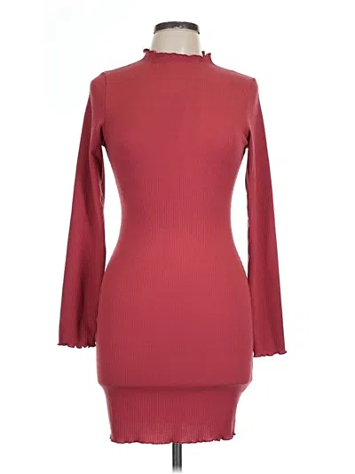 Pre-owned Love Tree Cocktail Dress In Burgundy