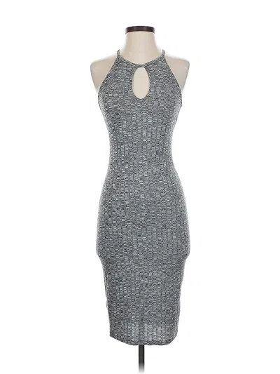 Pre-owned Love Tree Cocktail Dress In Gray