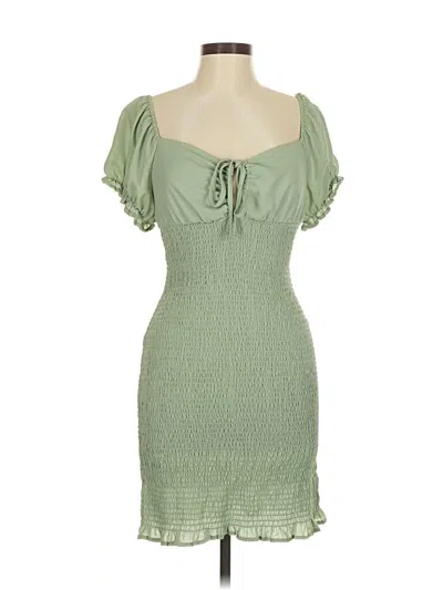 Pre-owned Love Tree Cocktail Dress In Green