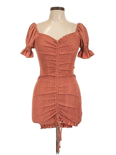 Pre-owned Love Tree Cocktail Dress In Orange