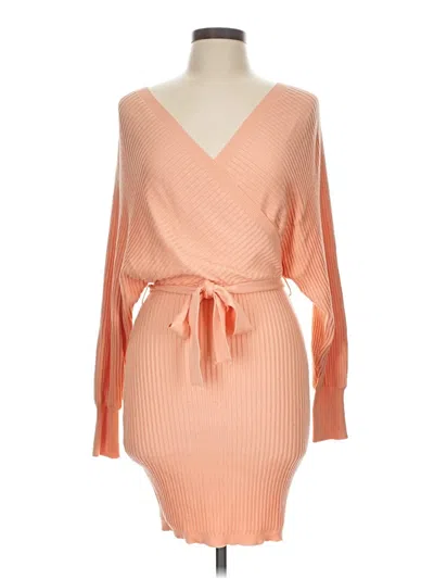 Pre-owned Love Tree Cocktail Dress In Orange