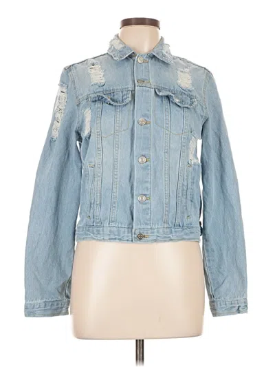 Pre-owned Love Tree Denim Jacket In Blue