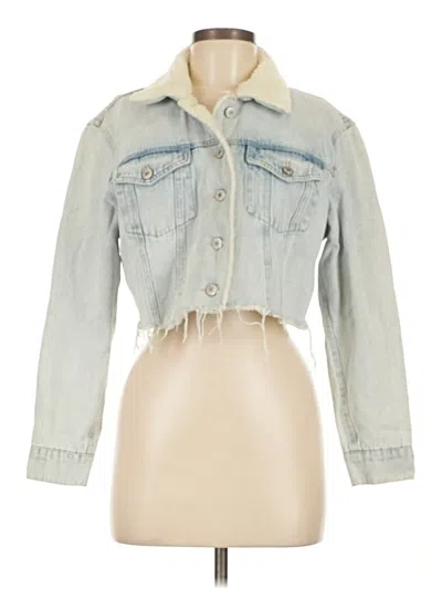 Pre-owned Love Tree Denim Jacket In Blue