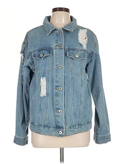 Pre-owned Love Tree Denim Jacket In Blue