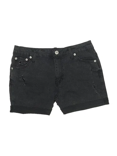 Pre-owned Love Tree Denim Shorts In Black