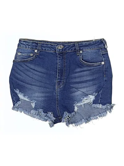 Pre-owned Love Tree Denim Shorts In Blue