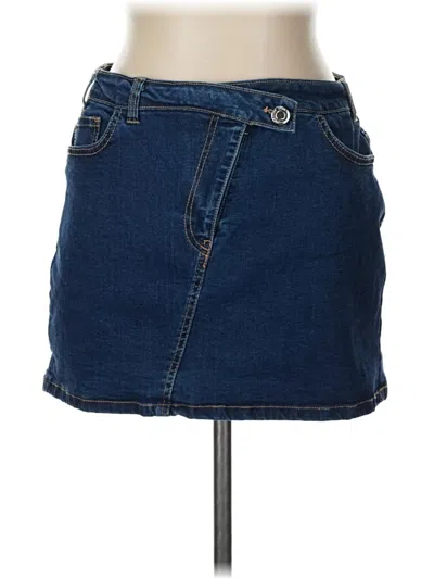 Love Tree Denim Skirt In Blue